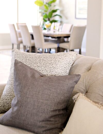 decorative neutral sofa pillows